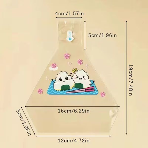 Упаковка для онігірі мультяшна 71 фото